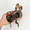 Image 6 : Vintage Copper & Brass Tea Pot and Creamer