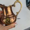 Image 7 : Vintage Copper & Brass Tea Pot and Creamer