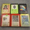 Image 1 : Set of 6 - 8 Track Tapes
