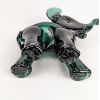 Image 2 : Hand Blown Glass Elephant 9" Tall