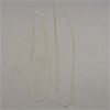 Image 2 : Sterling chains - Snake 16" & Long Curb 18"