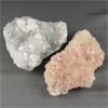 2 Raw Zeolite Crystal Clusters 