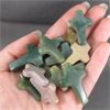 Image 2 : 12 Fancy Jasper Crosses - Partially Drilled