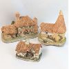 Set of 3 David Winter Cottages Made in England Circa 1980's