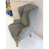 Image 4 : Green Fabric Arm Chair