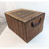 Image 3 : Interesting Vintage Wood Box 15" x 10.5" x 8.5"