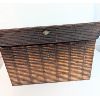 Image 5 : Interesting Vintage Wood Box 15" x 10.5" x 8.5"