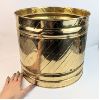 Large Brass Planter 11" x 12.75"