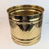 Image 2 : Large Brass Planter 11" x 12.75"