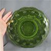 Image 2 : Vintage Green Glass Serving Tray 