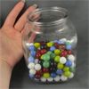 Image 4 : Vintage Glass Jar Filled With Mixed Marbles 