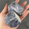 Image 1 : Lot of 2 Raw Sodalite Specimens - Brazil