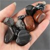 Image 1 : Mixed Lot of Obsidian Specimens - Snowflake, Gold Sheen, Rainbow, Mahogany & Black