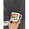 Image 8 : Paragon Trinket Tray / Federal Milk Glass Coffee Mug / Heart Glass Trinket Box