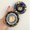 Image 2 : Set of 6 Limoges Porcelain Collector Plates & Tea Cup Set