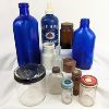 Image 1 : Set of 12 Vintage Bottles & Jars