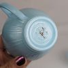 Image 8 : Vintage Pyrex Blue Delphite Dinner Plate & 3 Coffee Cups