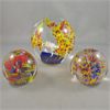 Image 1 : Set of 3 Vintage Art - Blown Glass Paper Weights 