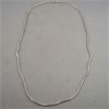 Image 2 : 925 Sterling Silver Box Chain 22"  2mm