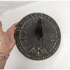 Image 3 : Vintage Bronze Sun Dial 10"  