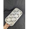 Image 2 : Set of 3 - Aluminum Ice Cube Tray, Muffin Tin & Frigidaire Tray
