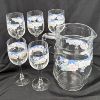 Image 1 : Florine by Arcopal Pitcher And Five Juice Glasses