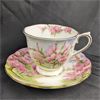 Image 8 : Set of 4 Royal Albert Bone China "Blossom Time" Teacups & Saucers