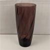 Image 2 : Set of 2 Large Purple Glass Vase 