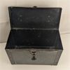Image 2 : Vintage Black Metal Ammo/Tool Box