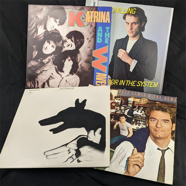 Lot of 4 Vinyl Records