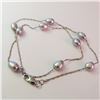 Image 1 : JP948-178 SILVER FRESH WATER PEARL NECKLACE