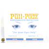 Image 1 : BOX OF PULL PODZ DISPOSABLE EYE PROTECTION