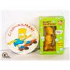 1989 BART SIMPSON SOAP & BUTTON