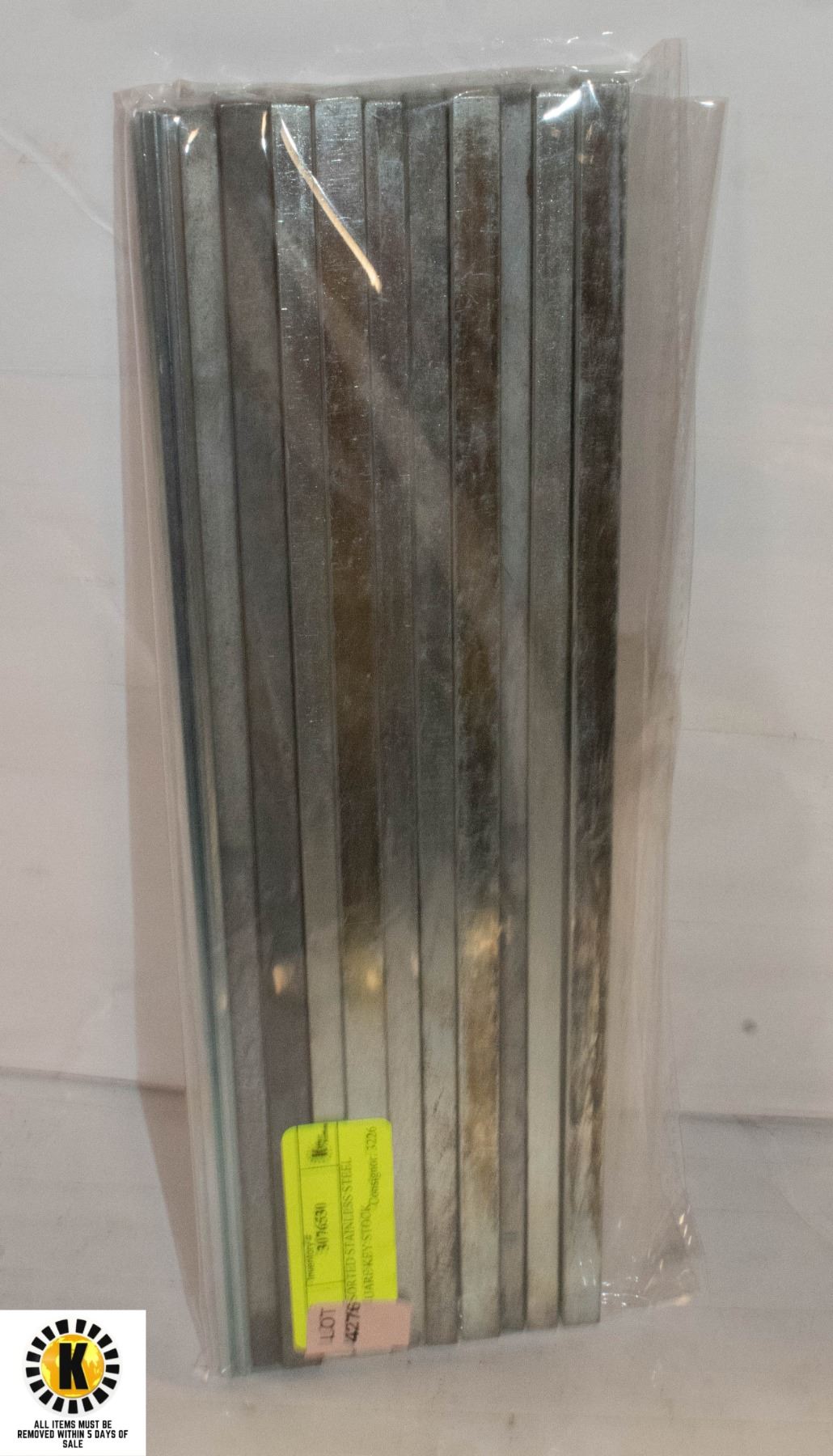 ASSORTED STAINLESS STEEL SQUARE KEY STOCK