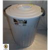 Image 1 : STERILITE 24QT UTILITY GARBAGE CAN WHITE