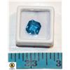 Image 1 : 7.35 CT RECTANGULAR TANZANITE STONE, HEATED