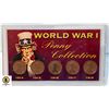 Image 1 : 1914-1918 WW1 USA PENNY COLLECTION