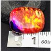 Image 2 : RAINBOW FIRE NATURAL 39.5 CT AMMOLITE