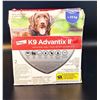 NEW ELANCO K9 ADVANTIX II, FOR FLEA