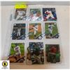 Image 1 : OT OF 9 BASEBALL STARS CARDS