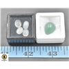 Image 1 : #188-AVENTURINE 9.40CT & AQUARMARINE 6.80CT