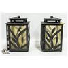 Image 1 : 2 ORNAMENTAL CANDLE LIGHTS