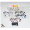 Image 1 : NEW 6 PACK OF ROUND DESIGNER READING GLASSES, 3.0