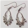 Image 1 : JP993-110 SILVER EARRINGS