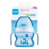 Image 1 : NEW MAM BLUE 4+ MONTHS STARTER CUP