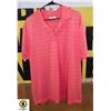 MENS GRANS SLAM GOLF SHIRT SALMON XL