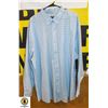 Image 1 : MENS DENVER HAYS BLUE DRESS SHIRT 3XL