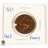 Image 1 : 1892 HALF PENNY