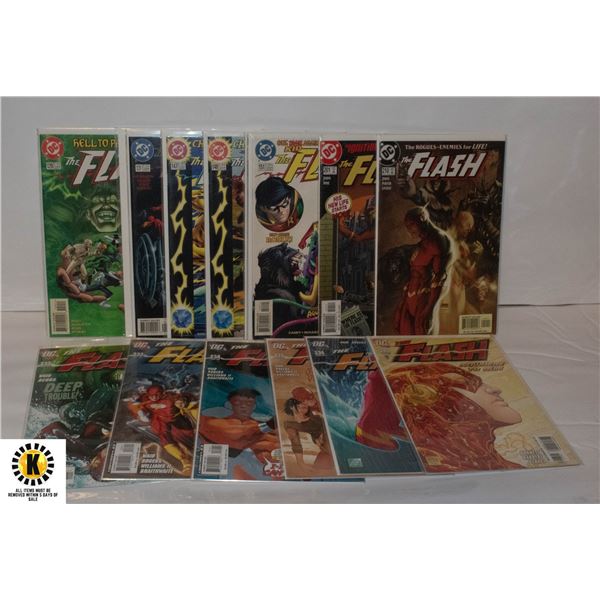 DC FLASH #129-246 COMIC LOT