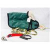 Image 1 : NEW DOG JACKET SIZE M ,LEASH AND 2 COLLARS